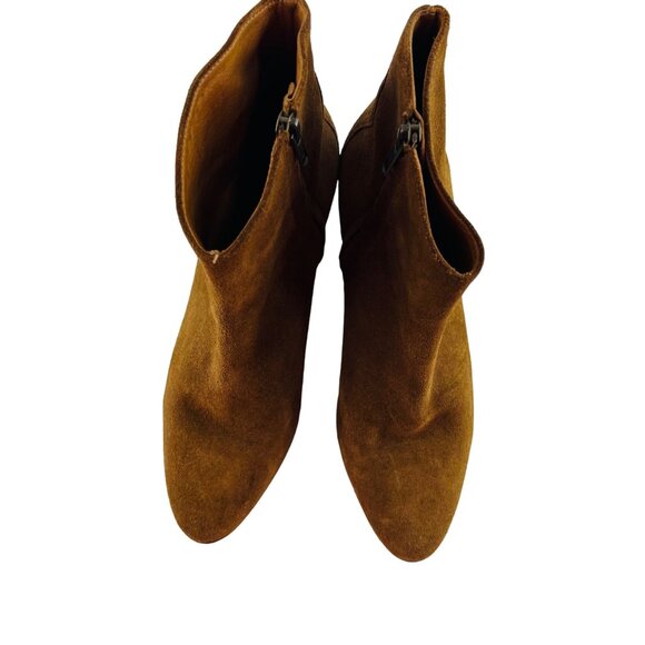 Isabel Marant Ankle Boots Women's Western Leather Suede size 38 EU 7.5 US  Brown - Picture 2 of 7